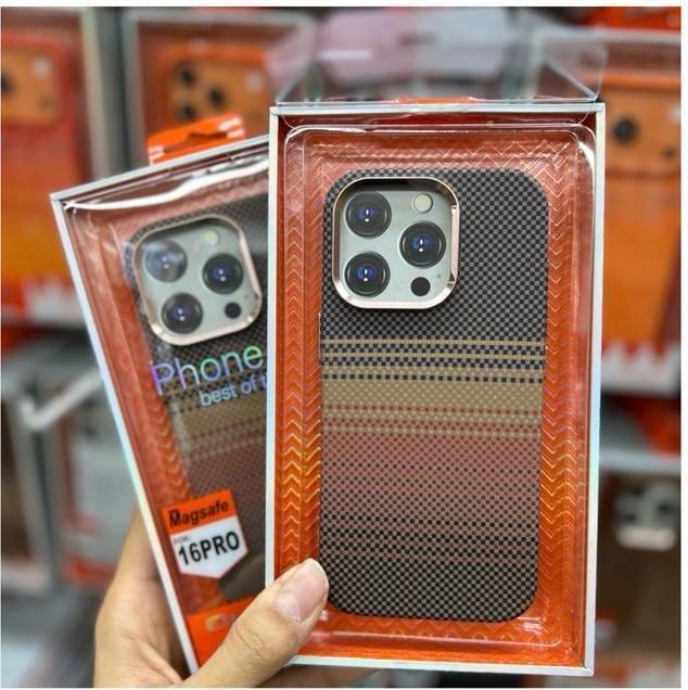 Premium Carbon Sunset Shockproof Case for iPhone