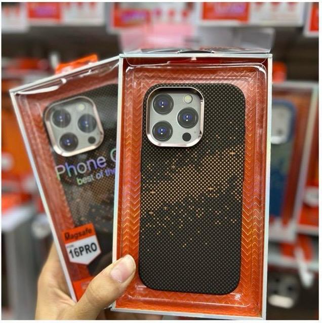 Luxury Kevlar Carbon Fiber Magnetic Case for iPhone