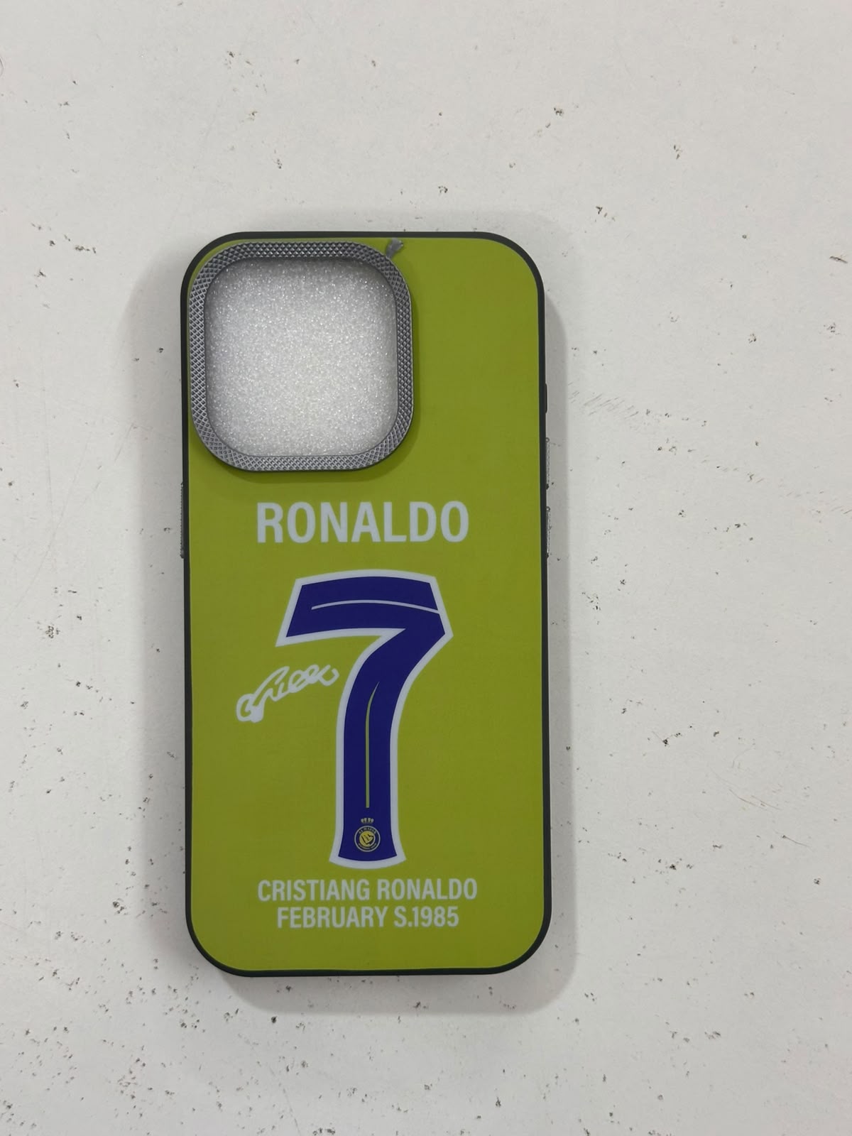 Luxo Cristiano Ronaldo Case for iPhone 15 Pro