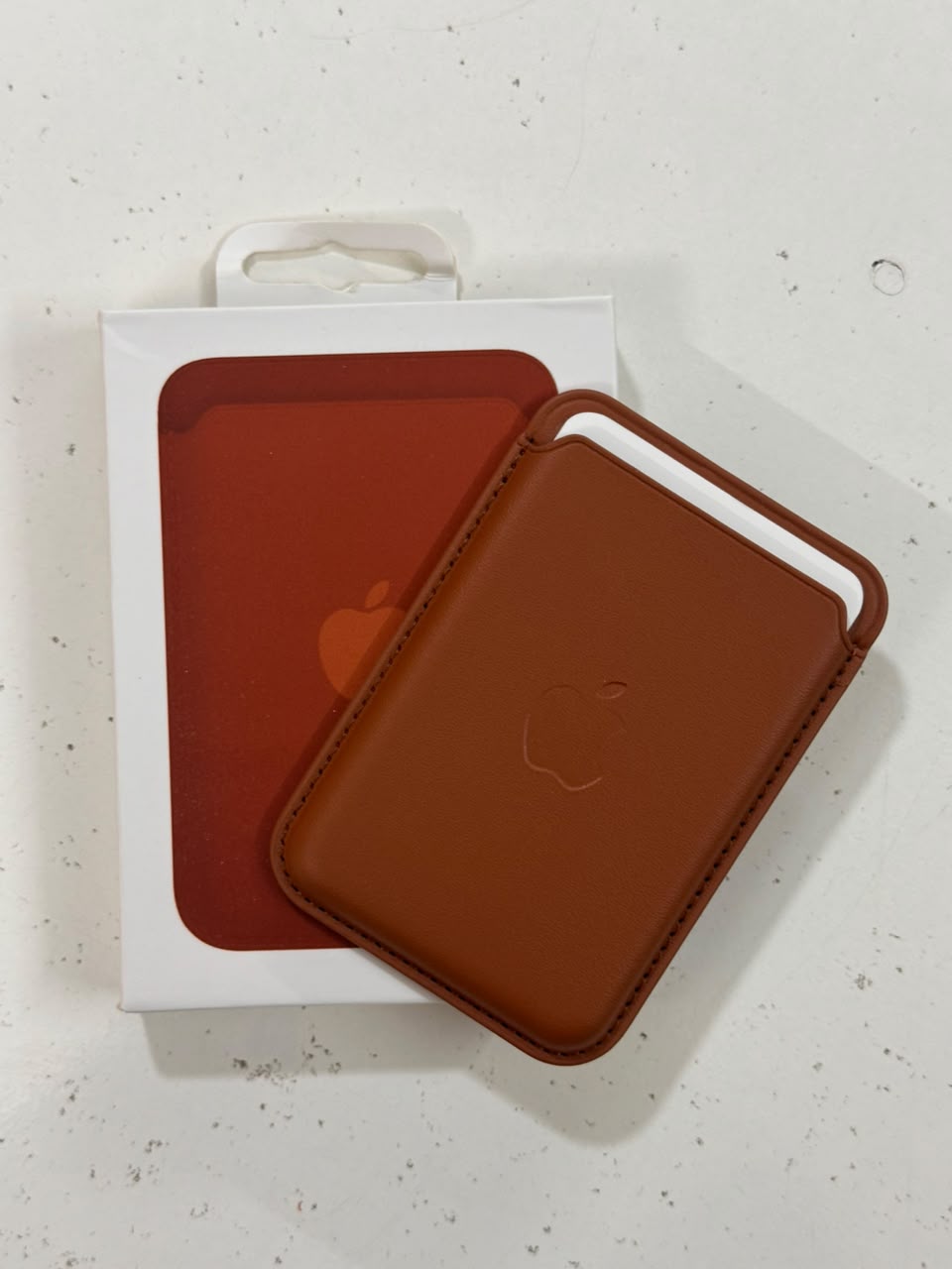Apple MagSafe Wallet with Apple Logo