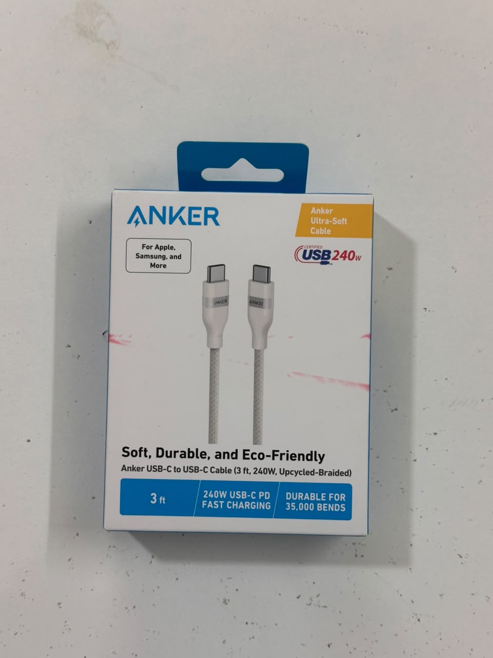 Anker 240W USB-C Cable | 1m Fast Charging